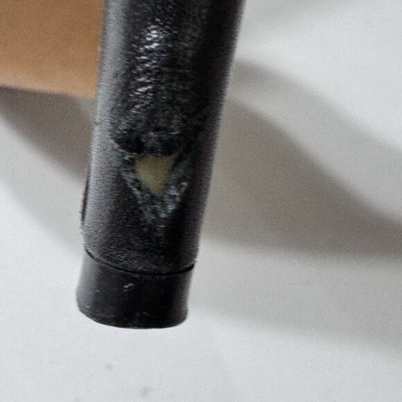 Cole Haan Women Comfort Shoes Black Leather Pump Heels Size 9 1/2 M Round Toe - Picture 5 of 9